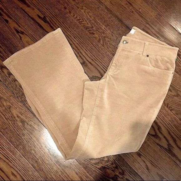 MICHAEL Michael Kors Camel Corduroy Pants Sz 10 - Picture 4 of 7